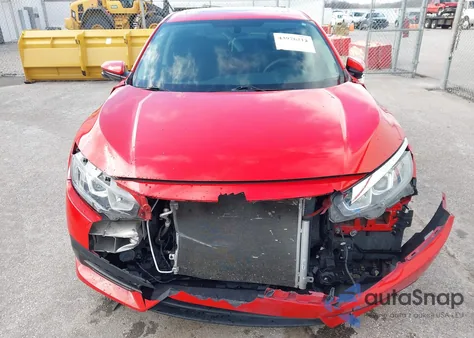 2017 Honda Civic Ex из США, поврежденный, VIN 2HGFC2F74HH561490